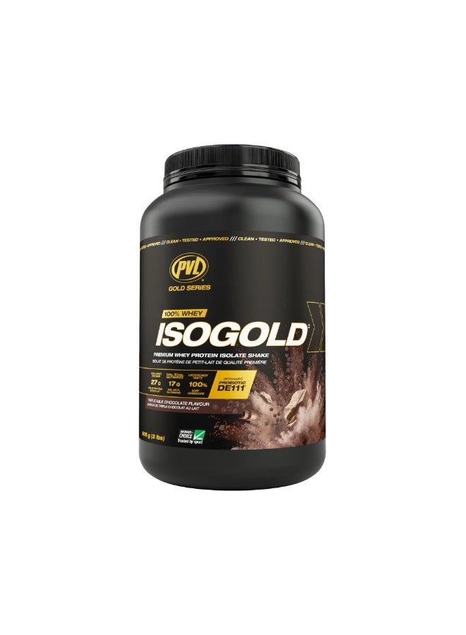 PVL Gold Series Iso Gold Triple Milk Chocolate 908g